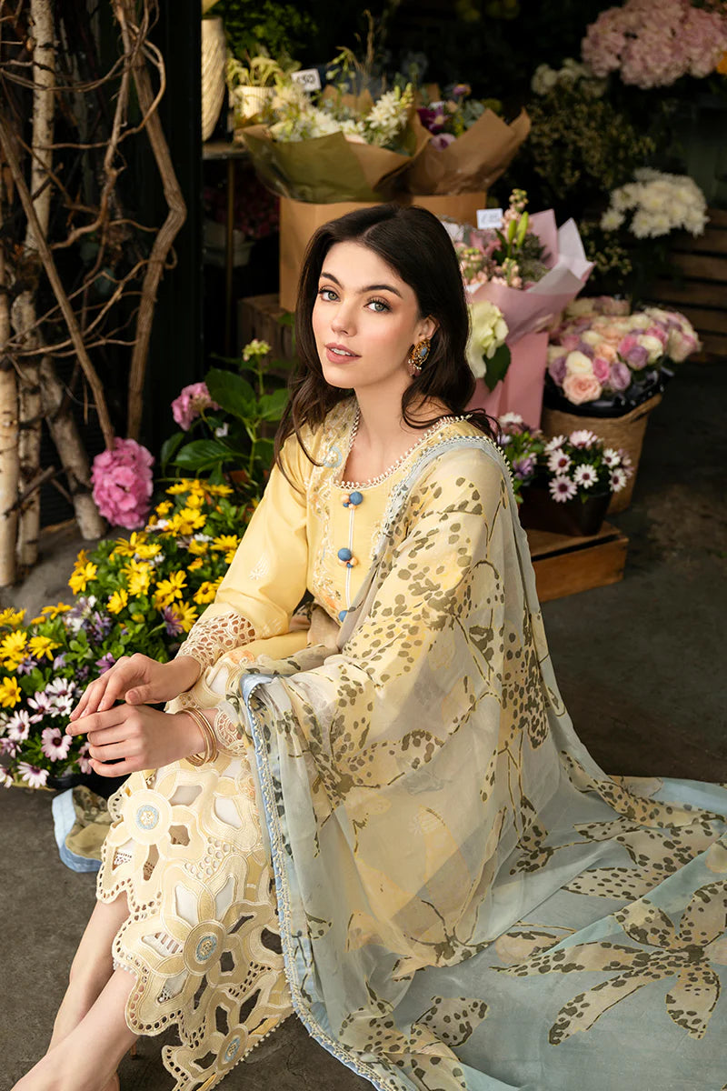MUSHQ Unstitched Embroidered Lawn 3Pc Suit