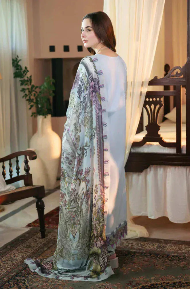 anayanoor Unstitched Embroidered Lawn 3Pc Suit 3PC