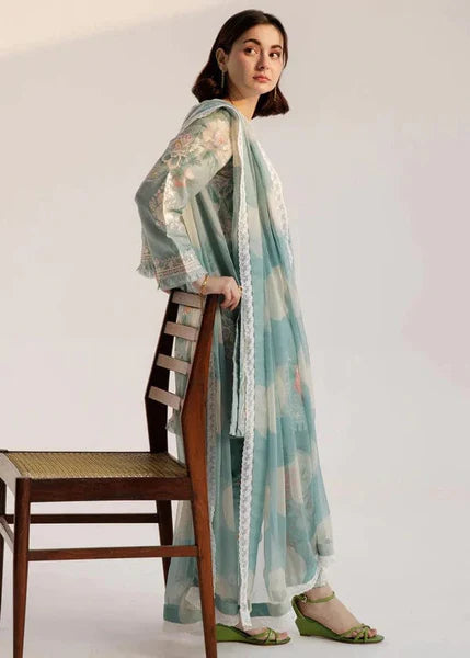 Baroque Unstitched Digital Printed 3 Piece Suit