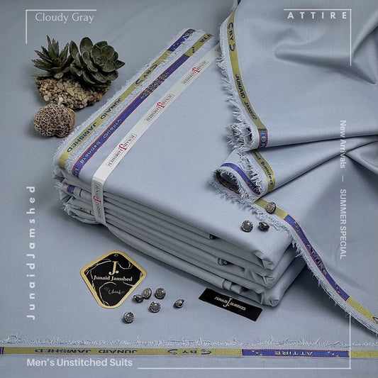 J. Wash n Wear Unstitched Suit for Men's