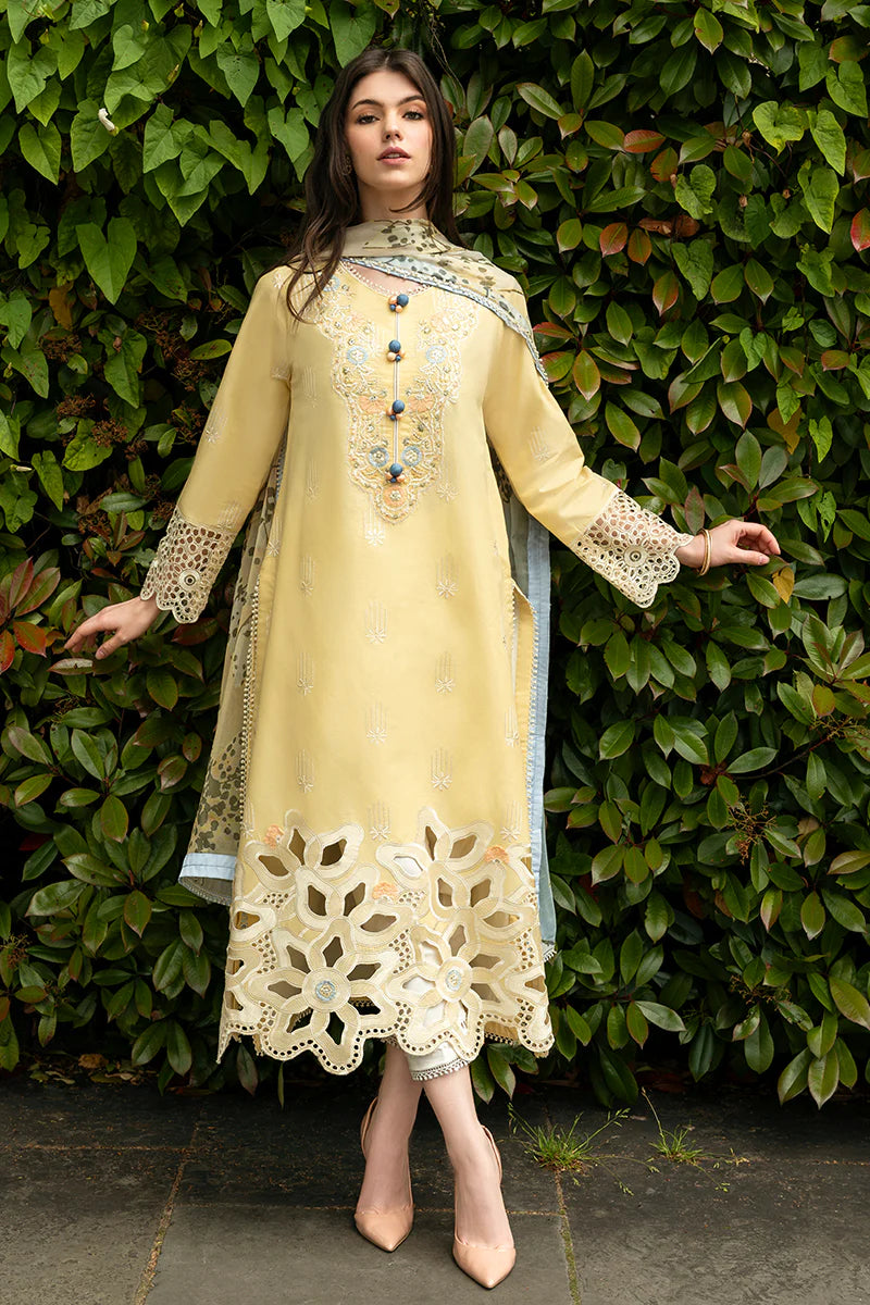MUSHQ Unstitched Embroidered Lawn 3Pc Suit