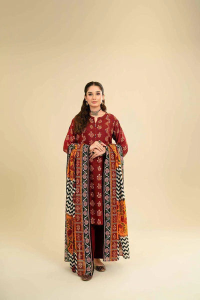 Nishat Luxury Lawn Collection- 3PC Unstitched Embroidered Suit