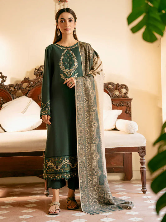anayanoor Izel Unstitched Embroidered Lawn 3Pc Suit 3PC