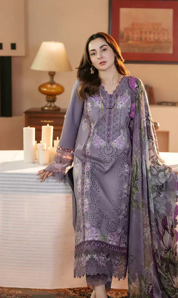 anayanoor Jade Ombre Unstitched Embroidered Lawn 3Pc Suit 3PC