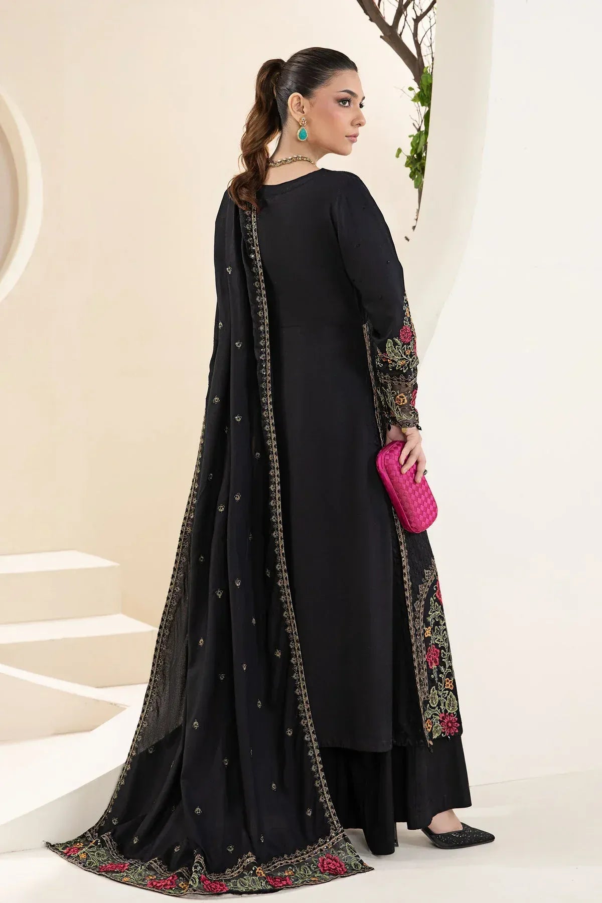 anayanoor Maria B Unstitched Embroidered Lawn 3Pc Suit 3PC