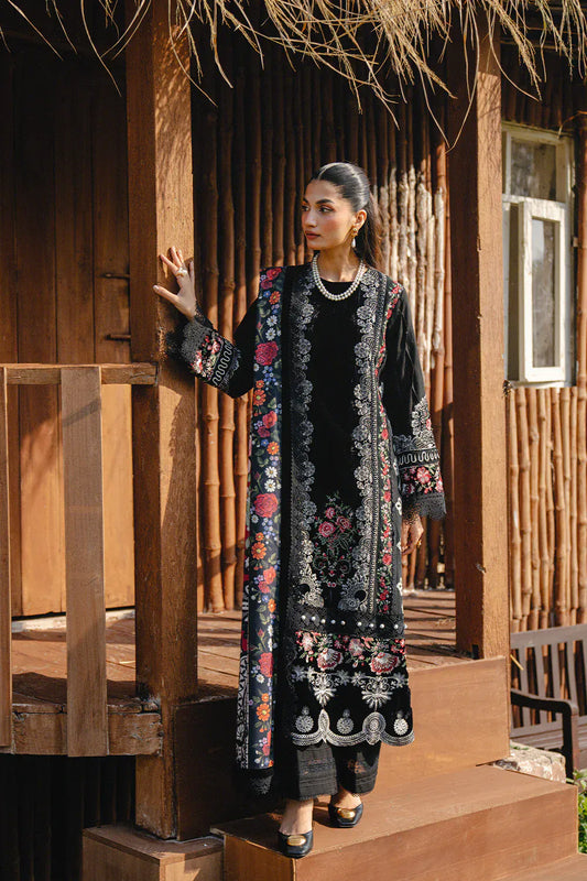 anayanoor Saira Rizwan Unstitched Embroidered Lawn 3Pc Suit 3PC