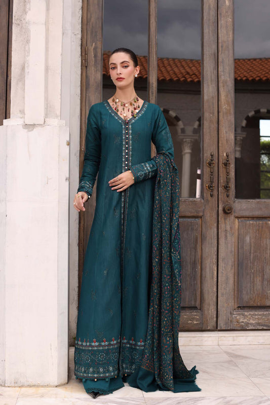 anayanoor Unstitched Embroidered Lawn 3Pc Suit 3PC