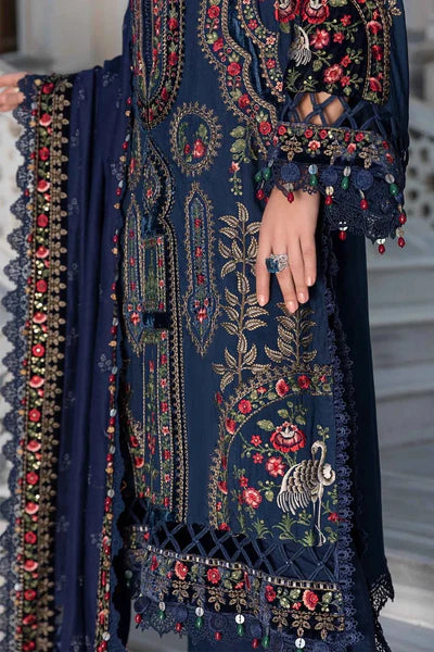 Maria B Embroidered Lawn 3Pc Suit