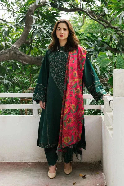 Zara Shah Jahan Unstitched Embroidered Lawn 3Pc Suit